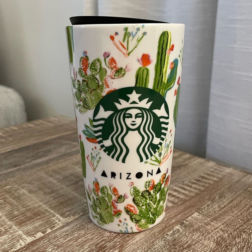 Starbucks 2021 Arizona Local Collection Green Siren Ceramic Tumbler NEW